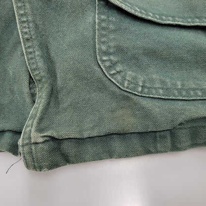 【中古品】【メンズ】 L.L.Bean エルエルビーン H147 USA製 80S CHECK LINER DUCK HUNTING JACKET チェック ライナー ダック ハンティング ジャケット アウター 146-251125-cs-10-izu サイズ：M カラー：グリーン 万代Net店