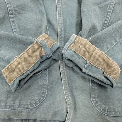 【中古品】【メンズ】 L.L.Bean エルエルビーン H147 USA製 80S CHECK LINER DUCK HUNTING JACKET チェック ライナー ダック ハンティング ジャケット アウター 146-251125-cs-10-izu サイズ：M カラー：グリーン 万代Net店