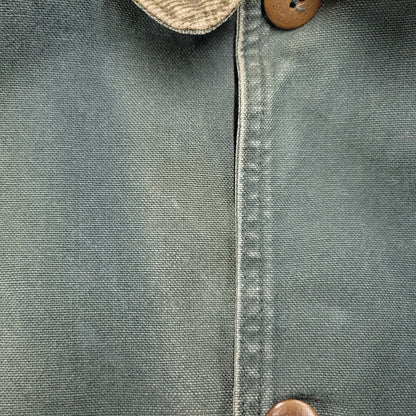 【中古品】【メンズ】 L.L.Bean エルエルビーン H147 USA製 80S CHECK LINER DUCK HUNTING JACKET チェック ライナー ダック ハンティング ジャケット アウター 146-251125-cs-10-izu サイズ：M カラー：グリーン 万代Net店