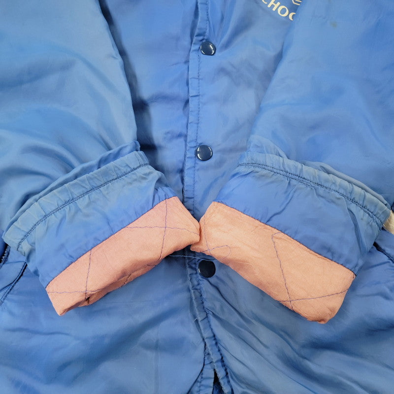 【現状渡し品】【メンズ】 Champion チャンピオン 三角ランタグ 70S BOA LINER COACH JACKET ボア ライナー コーチ ジャケット アウター 146-251203-cs-08-izu サイズ：XS カラー：ブルー 万代Net店