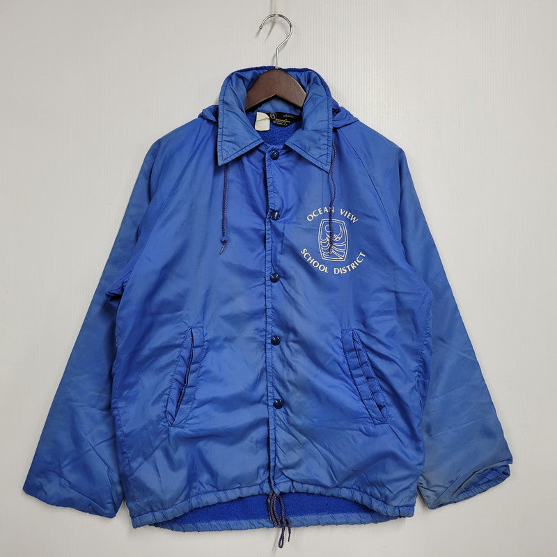【現状渡し品】【メンズ】 Champion チャンピオン 三角ランタグ 70S BOA LINER COACH JACKET ボア ライナー コーチ ジャケット アウター 146-251203-cs-08-izu サイズ：XS カラー：ブルー 万代Net店