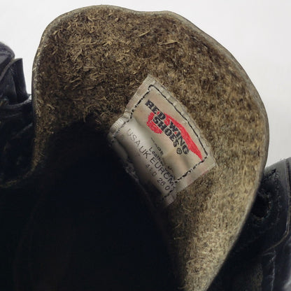 【中古品】【メンズ/レディース】 RED WING レッドウィング BLACKSMITH LACE UP BOOTS 9160 ブラックスミス レースアップブーツ USA製 シューズ 靴 164-251124-as-01-izu サイズ：26cm カラー：ブラック 万代Net店