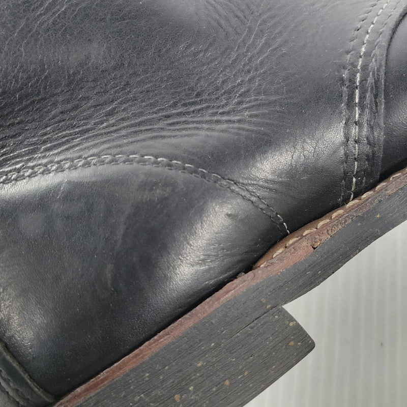 【中古品】【メンズ/レディース】 RED WING レッドウィング BLACKSMITH LACE UP BOOTS 9160 ブラックスミス レースアップブーツ USA製 シューズ 靴 164-251124-as-01-izu サイズ：26cm カラー：ブラック 万代Net店