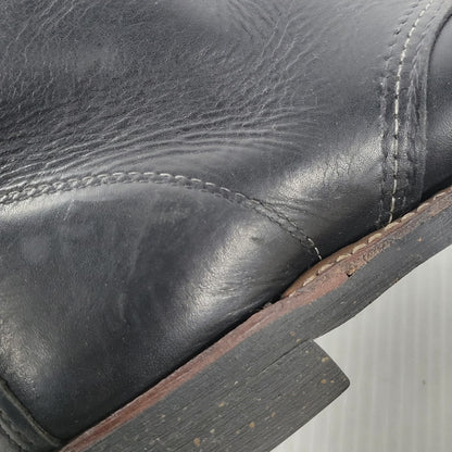 【中古品】【メンズ/レディース】 RED WING レッドウィング BLACKSMITH LACE UP BOOTS 9160 ブラックスミス レースアップブーツ USA製 シューズ 靴 164-251124-as-01-izu サイズ：26cm カラー：ブラック 万代Net店