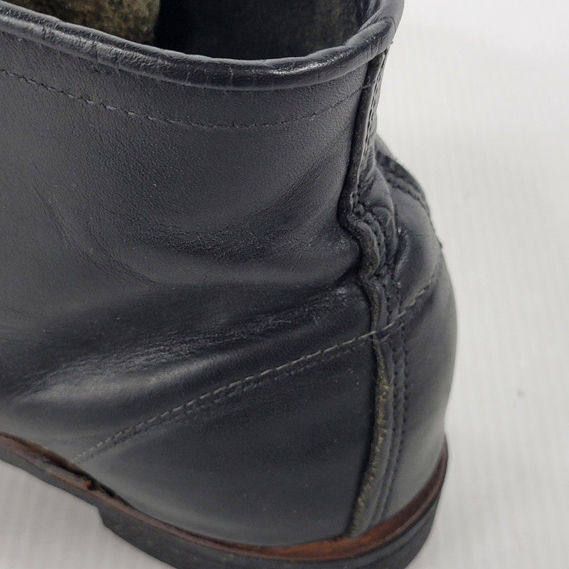 【中古品】【メンズ/レディース】 RED WING レッドウィング BLACKSMITH LACE UP BOOTS 9160 ブラックスミス レースアップブーツ USA製 シューズ 靴 164-251124-as-01-izu サイズ：26cm カラー：ブラック 万代Net店