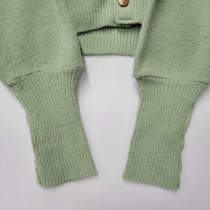 【中古品】【メンズ】 JC PENNEY黒タグ ジェイシーペニー 60S-70S KNIT CARDIGAN ニット カーディガン トップス 長袖 146-251125-cs-03-izu サイズ：M カラー：ライトグリーン 万代Net店