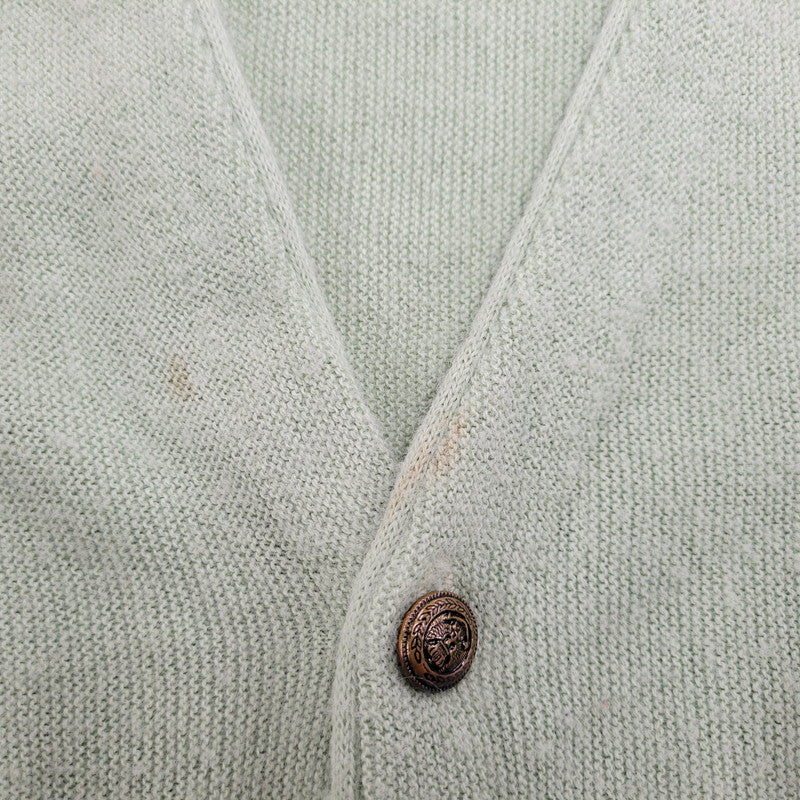 【中古品】【メンズ】 JC PENNEY黒タグ ジェイシーペニー 60S-70S KNIT CARDIGAN ニット カーディガン トップス 長袖 146-251125-cs-03-izu サイズ：M カラー：ライトグリーン 万代Net店