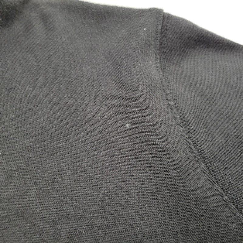 【中古品】【メンズ】 BURBERRY BRIT バーバリーブリット HALF ZIP SWEATSHIRT ハーフジップ スウェットシャツ 長袖 トップス 141-251203-as-09-izu サイズ：L カラー：ブラック 万代Net店