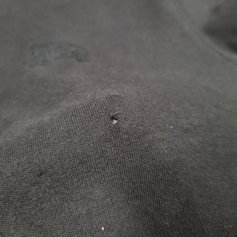 【中古品】【メンズ】 BURBERRY BRIT バーバリーブリット HALF ZIP SWEATSHIRT ハーフジップ スウェットシャツ 長袖 トップス 141-251203-as-09-izu サイズ：L カラー：ブラック 万代Net店