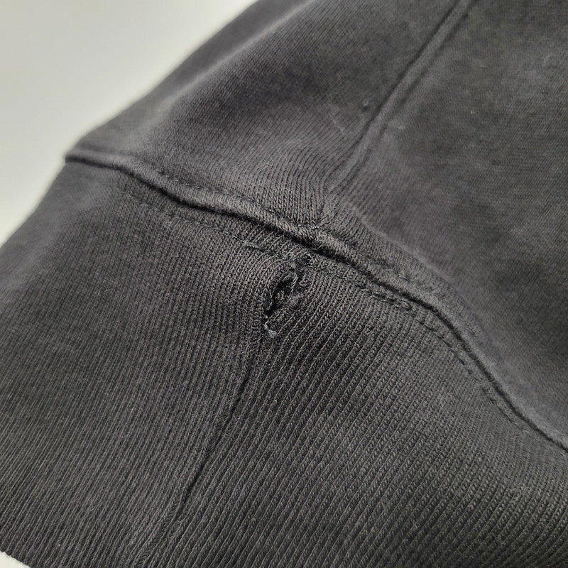 【中古品】【メンズ】 BURBERRY BRIT バーバリーブリット HALF ZIP SWEATSHIRT ハーフジップ スウェットシャツ 長袖 トップス 141-251203-as-09-izu サイズ：L カラー：ブラック 万代Net店