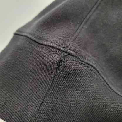 【中古品】【メンズ】 BURBERRY BRIT バーバリーブリット HALF ZIP SWEATSHIRT ハーフジップ スウェットシャツ 長袖 トップス 141-251203-as-09-izu サイズ：L カラー：ブラック 万代Net店