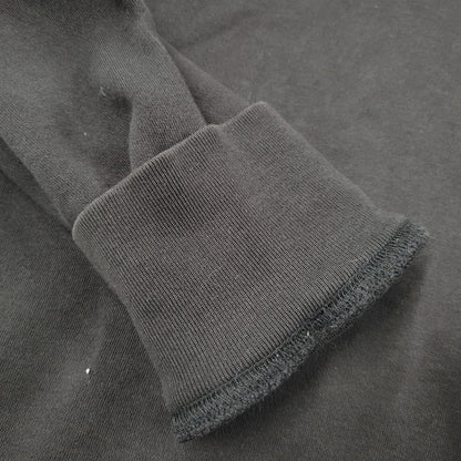 【中古品】【メンズ】 BURBERRY BRIT バーバリーブリット HALF ZIP SWEATSHIRT ハーフジップ スウェットシャツ 長袖 トップス 141-251203-as-09-izu サイズ：L カラー：ブラック 万代Net店