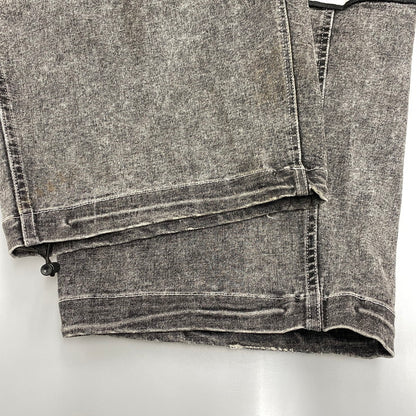 【中古品】【メンズ】 BLANKY JET ブランキージェット BIG LEATHER WAPPEN DENIM PANTS ビッグ レザー ワッペン デニムパンツ ジーンズ ボトムス 153-251207-as-09-izu サイズ：2 カラー：ブラック系 万代Net店