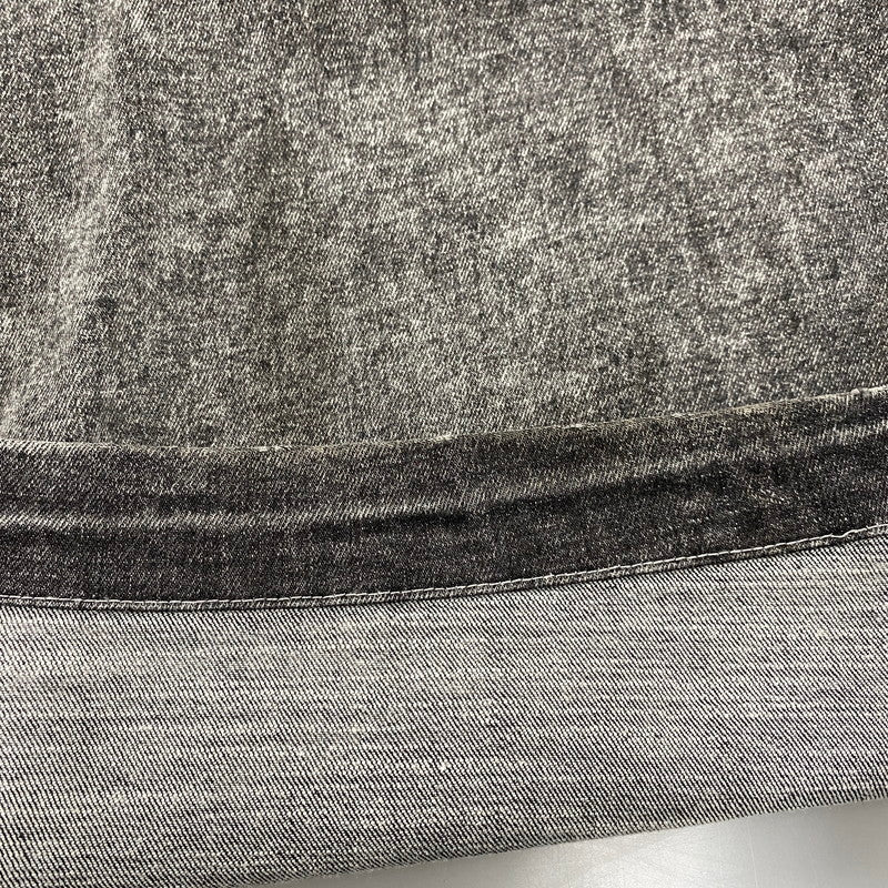 【中古品】【メンズ】 BLANKY JET ブランキージェット BIG LEATHER WAPPEN DENIM PANTS ビッグ レザー ワッペン デニムパンツ ジーンズ ボトムス 153-251207-as-09-izu サイズ：2 カラー：ブラック系 万代Net店