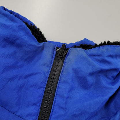 【中古品】【メンズ】 NIKE ナイキ BIG SWOOSH REVERSIBLE BOA JACKET BQ6546-009 リバーシブル ボアジャケット アウター 148-251207-as-19-izu サイズ：M カラー：ブルー/ブラック 万代Net店