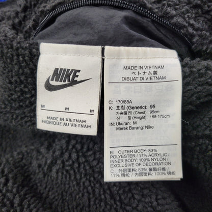 【中古品】【メンズ】 NIKE ナイキ BIG SWOOSH REVERSIBLE BOA JACKET BQ6546-009 リバーシブル ボアジャケット アウター 148-251207-as-19-izu サイズ：M カラー：ブルー/ブラック 万代Net店