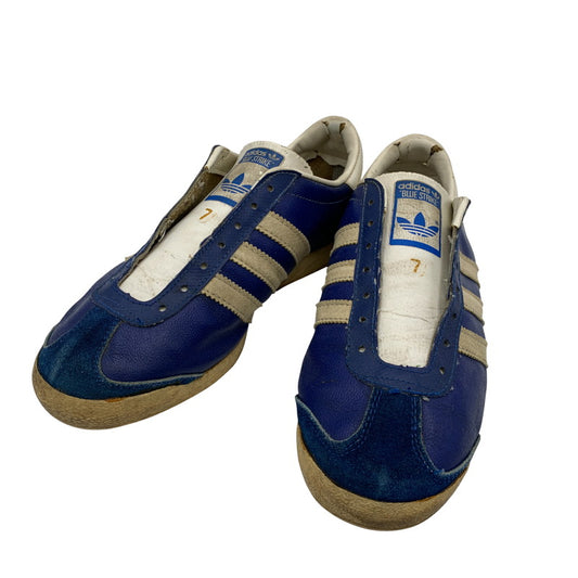 【ジャンク品】【メンズ】 adidas アディダス BLUE STRIKE ブルーストライク スニーカー シューズ 靴 161-251125-as-31-izu サイズ：7 カラー：ブルー 万代Net店