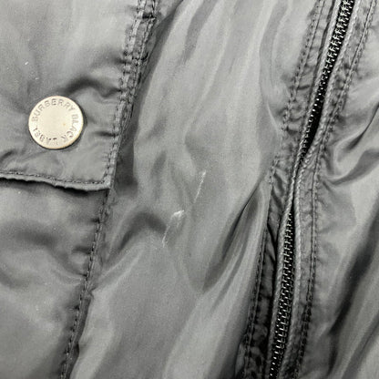 【中古品】【メンズ】 BURBERRY BLACK LABEL バーバリーブラックレーベル BMP02-728-09 ノバチェックライナー HOODED DOWN JACKET フーデッド ダウン ジャケット アウター 141-251125-cs-22-izu サイズ：M カラー：ブラック 万代Net店