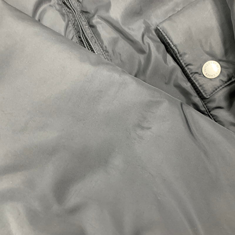 【中古品】【メンズ】 BURBERRY BLACK LABEL バーバリーブラックレーベル BMP02-728-09 ノバチェックライナー HOODED DOWN JACKET フーデッド ダウン ジャケット アウター 141-251125-cs-22-izu サイズ：M カラー：ブラック 万代Net店