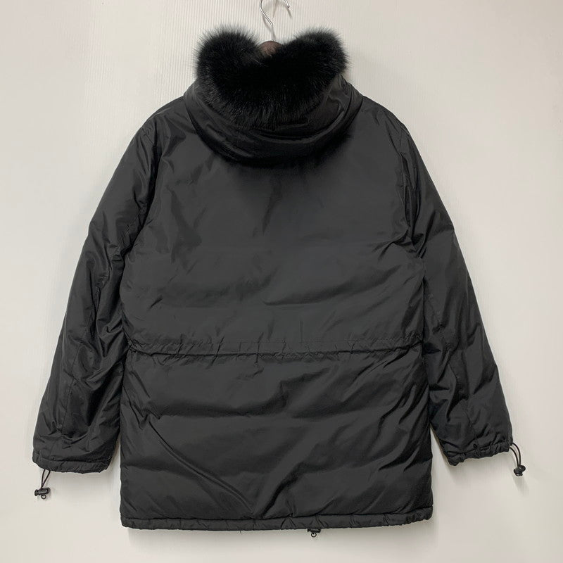 【中古品】【メンズ】 BURBERRY BLACK LABEL バーバリーブラックレーベル BMP02-728-09 ノバチェックライナー HOODED DOWN JACKET フーデッド ダウン ジャケット アウター 141-251125-cs-22-izu サイズ：M カラー：ブラック 万代Net店