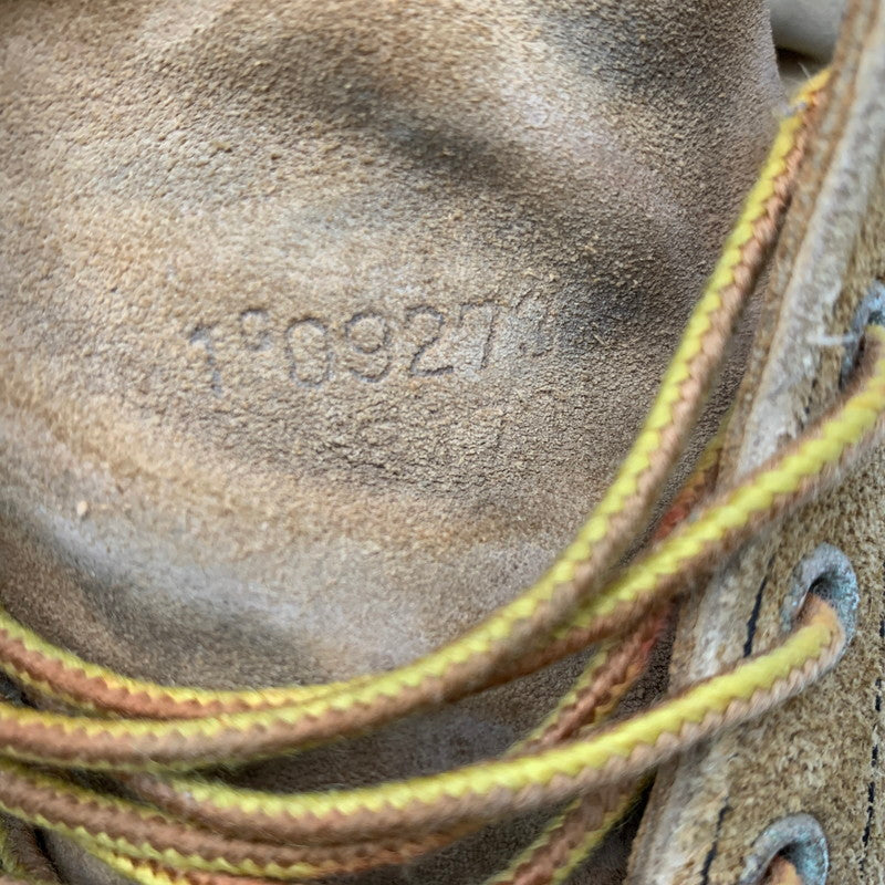 【現状渡し品】【メンズ】 RED WING レッドウィング IRISH SETTER 8173 アイリッシュセッター USA製 刺繍羽タグ ブーツ シューズ 靴 164-251125-as-27-izu サイズ：8E カラー：ベージュ 万代Net店