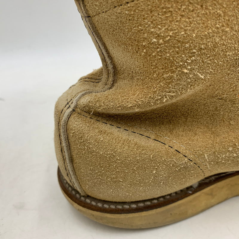 【現状渡し品】【メンズ】 RED WING レッドウィング IRISH SETTER 8173 アイリッシュセッター USA製 刺繍羽タグ ブーツ シューズ 靴 164-251125-as-27-izu サイズ：8E カラー：ベージュ 万代Net店