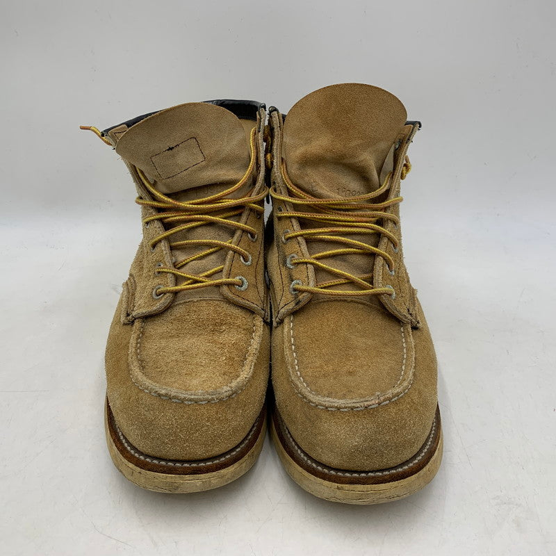 【現状渡し品】【メンズ】 RED WING レッドウィング IRISH SETTER 8173 アイリッシュセッター USA製 刺繍羽タグ ブーツ シューズ 靴 164-251125-as-27-izu サイズ：8E カラー：ベージュ 万代Net店