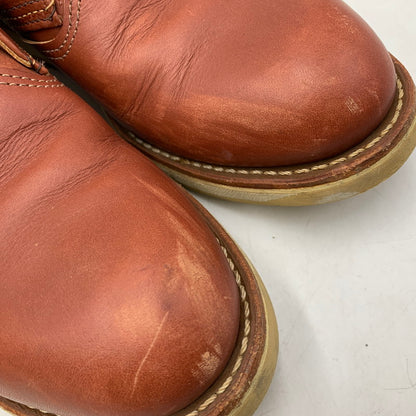 【中古品】【メンズ】 RED WING レッドウィング CLASSIC CHUKKA 3139 クラシック チャッカ USA製 刺繍羽タグ ブーツ シューズ 靴 164-251125-as-29-izu サイズ：26.5cm カラー：レッドブラウン 万代Net店