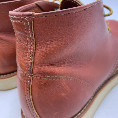 【中古品】【メンズ】 RED WING レッドウィング CLASSIC CHUKKA 3139 クラシック チャッカ USA製 刺繍羽タグ ブーツ シューズ 靴 164-251125-as-29-izu サイズ：26.5cm カラー：レッドブラウン 万代Net店
