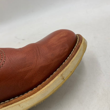 【中古品】【メンズ】 RED WING レッドウィング CLASSIC CHUKKA 3139 クラシック チャッカ USA製 刺繍羽タグ ブーツ シューズ 靴 164-251125-as-29-izu サイズ：26.5cm カラー：レッドブラウン 万代Net店