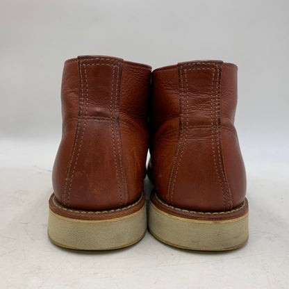 【中古品】【メンズ】 RED WING レッドウィング CLASSIC CHUKKA 3139 クラシック チャッカ USA製 刺繍羽タグ ブーツ シューズ 靴 164-251125-as-29-izu サイズ：26.5cm カラー：レッドブラウン 万代Net店