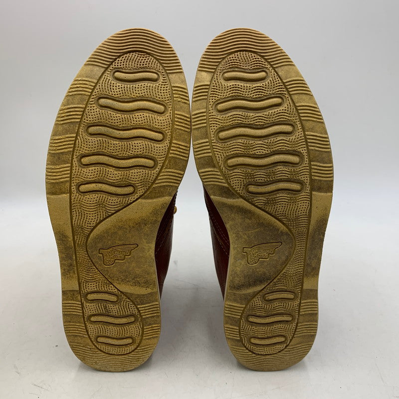 【中古品】【メンズ】 RED WING レッドウィング CLASSIC CHUKKA 3139 クラシック チャッカ USA製 刺繍羽タグ ブーツ シューズ 靴 164-251125-as-29-izu サイズ：26.5cm カラー：レッドブラウン 万代Net店