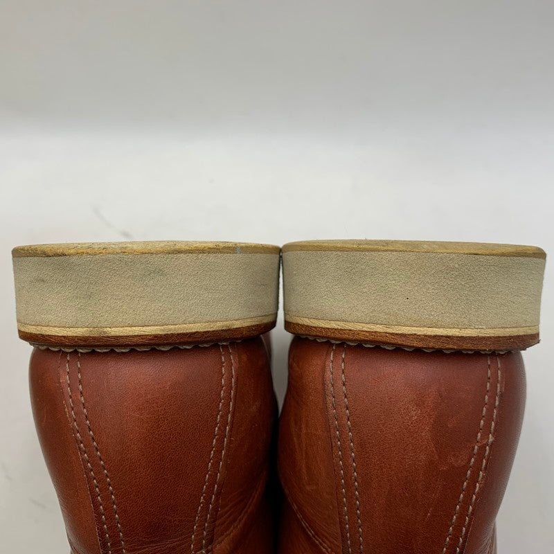 【中古品】【メンズ】 RED WING レッドウィング CLASSIC CHUKKA 3139 クラシック チャッカ USA製 刺繍羽タグ ブーツ シューズ 靴 164-251125-as-29-izu サイズ：26.5cm カラー：レッドブラウン 万代Net店