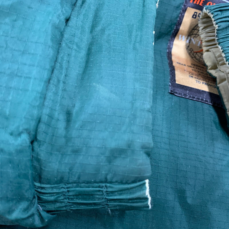 【現状渡し品】【メンズ】 BEAR USA ベアーユーエスエー REVERSIBLE DOWN JACKET リバーシブル ダウンジャケット アウター 146-251207-as-15-izu サイズ：XL カラー：グリーン/ベージュ 万代Net店