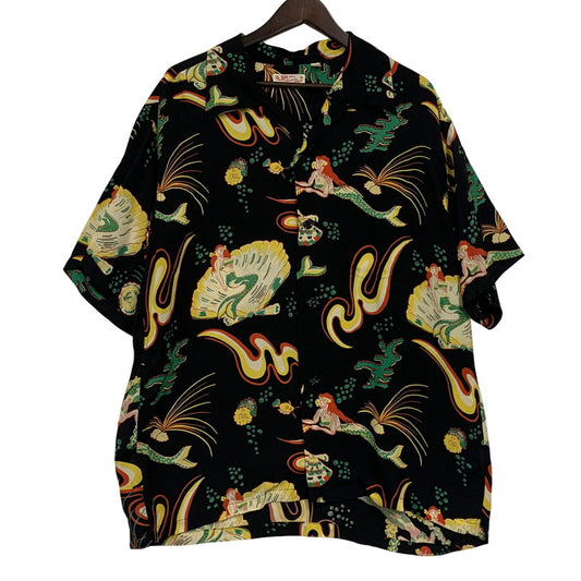 【中古品】【メンズ】 SUN SURF サンサーフ SS38031 HAWAIIAN SHIRT ハワイアン シャツ トップス 半袖 145-251204-cs-22-izu サイズ：XL カラー：マルチ 万代Net店