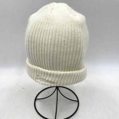 【中古品】【メンズ】 LOOSE GAUGE BEANIE ルース ゲージ ビーニー ニット帽 帽子 185-260103-kh-02-izu サイズ：F カラー：ホワイト 万代Net店