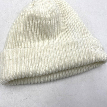 【中古品】【メンズ】 LOOSE GAUGE BEANIE ルース ゲージ ビーニー ニット帽 帽子 185-260103-kh-02-izu サイズ：F カラー：ホワイト 万代Net店