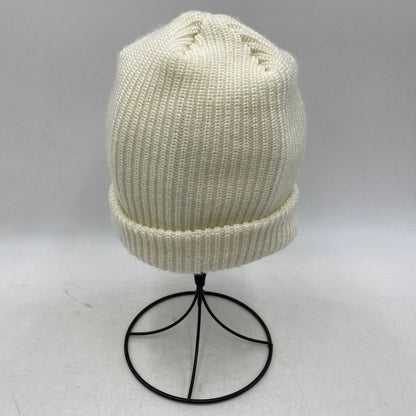 【中古品】【メンズ】 LOOSE GAUGE BEANIE ルース ゲージ ビーニー ニット帽 帽子 185-260103-kh-02-izu サイズ：F カラー：ホワイト 万代Net店
