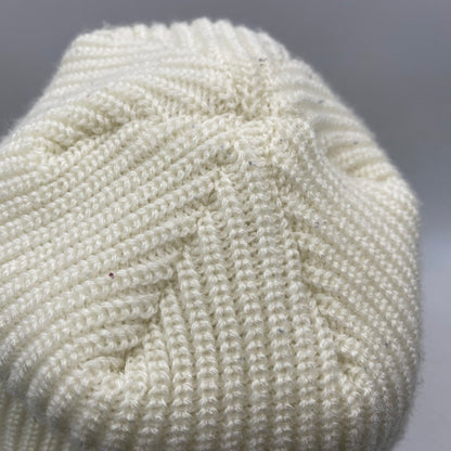 【中古品】【メンズ】 LOOSE GAUGE BEANIE ルース ゲージ ビーニー ニット帽 帽子 185-260103-kh-02-izu サイズ：F カラー：ホワイト 万代Net店