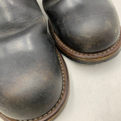 【現状渡し品】【メンズ】 RED WING レッドウィング ENGINEER BOOTS 2268 ANSI Z41 PT91 エンジニアブーツ USA製 プリントタグ シューズ 靴 164-251125-as-28-izu カラー：ブラック 万代Net店