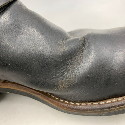 【現状渡し品】【メンズ】 RED WING レッドウィング ENGINEER BOOTS 2268 ANSI Z41 PT91 エンジニアブーツ USA製 プリントタグ シューズ 靴 164-251125-as-28-izu カラー：ブラック 万代Net店