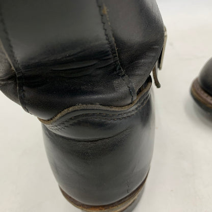 【現状渡し品】【メンズ】 RED WING レッドウィング ENGINEER BOOTS 2268 ANSI Z41 PT91 エンジニアブーツ USA製 プリントタグ シューズ 靴 164-251125-as-28-izu カラー：ブラック 万代Net店