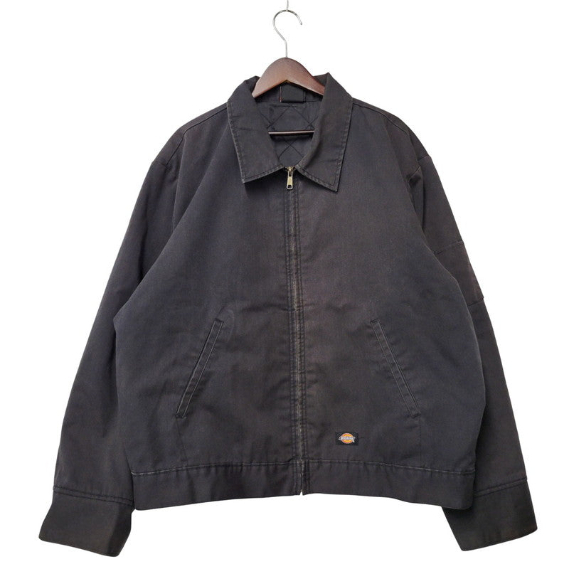 【現状渡し品】【メンズ】 Dickies ディッキーズ QUILTING LINER WORK JACKET キルティング ライナー ワーク ジャケット アウター 146-251203-cs-13-izu サイズ：2XL カラー：ブラック 万代Net店
