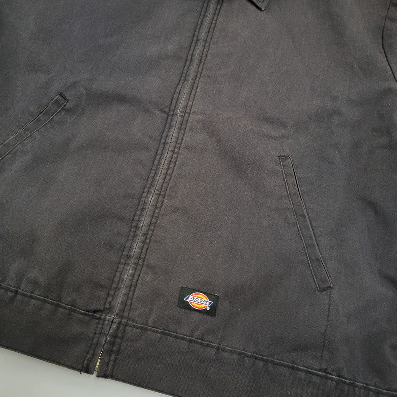 【現状渡し品】【メンズ】 Dickies ディッキーズ QUILTING LINER WORK JACKET キルティング ライナー ワーク ジャケット アウター 146-251203-cs-13-izu サイズ：2XL カラー：ブラック 万代Net店