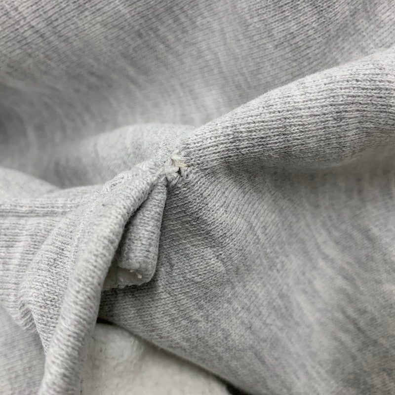 【現状渡し品】【メンズ】 Champion チャンピオン OHIO STATE REVERSE WEAVE HOODED SWEATSHIRT リバースウィーブ フーデッド スウェットシャツ 刺繍羽タグ メキシコ製 パーカー 長袖 トップス 146-251125-as-05-izu サイズ：XL カラー：グレー 万代Net店