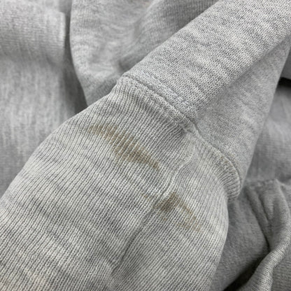 【現状渡し品】【メンズ】 Champion チャンピオン OHIO STATE REVERSE WEAVE HOODED SWEATSHIRT リバースウィーブ フーデッド スウェットシャツ 刺繍羽タグ メキシコ製 パーカー 長袖 トップス 146-251125-as-05-izu サイズ：XL カラー：グレー 万代Net店