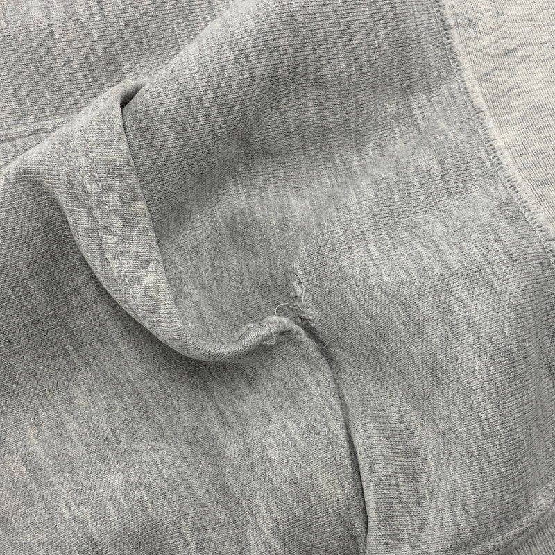 【現状渡し品】【メンズ】 Champion チャンピオン OHIO STATE REVERSE WEAVE HOODED SWEATSHIRT リバースウィーブ フーデッド スウェットシャツ 刺繍羽タグ メキシコ製 パーカー 長袖 トップス 146-251125-as-05-izu サイズ：XL カラー：グレー 万代Net店