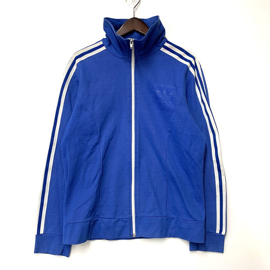 【中古品】【メンズ】 OLD ADIDAS オールドアディダス TRACK JACKET トラックジャケット 146-251125-as-06-izu サイズ：7 カラー：ブルー 万代Net店