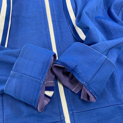 【中古品】【メンズ】 OLD ADIDAS オールドアディダス TRACK JACKET トラックジャケット 146-251125-as-06-izu サイズ：7 カラー：ブルー 万代Net店