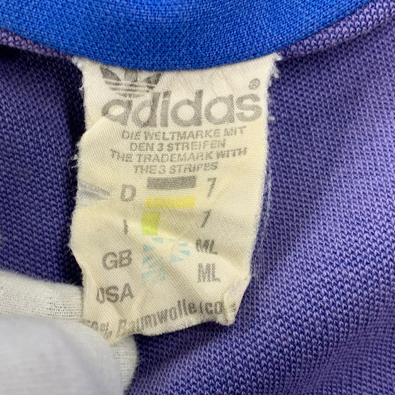 【中古品】【メンズ】 OLD ADIDAS オールドアディダス TRACK JACKET トラックジャケット 146-251125-as-06-izu サイズ：7 カラー：ブルー 万代Net店